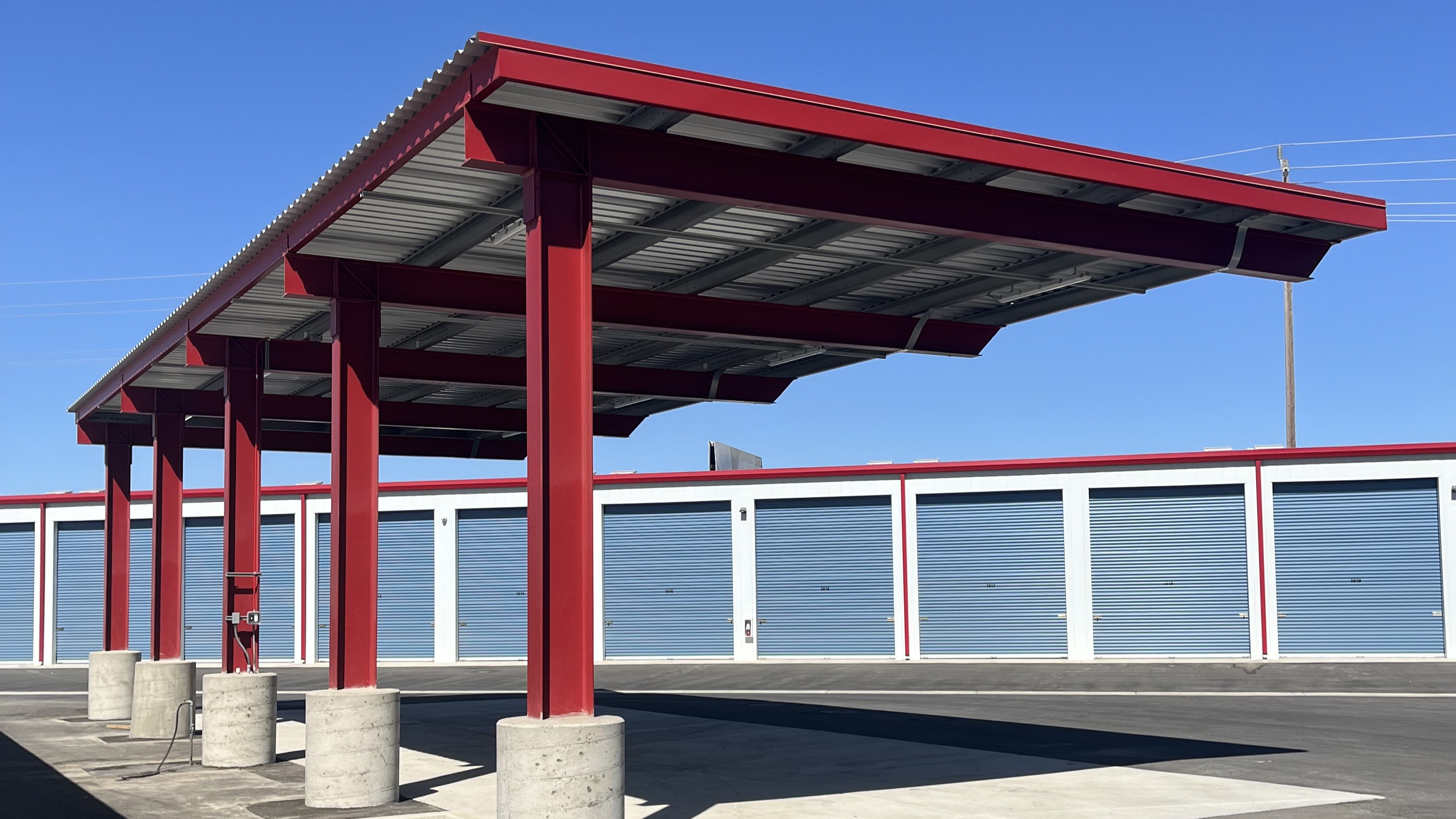 Covered Parking at Ripon Location